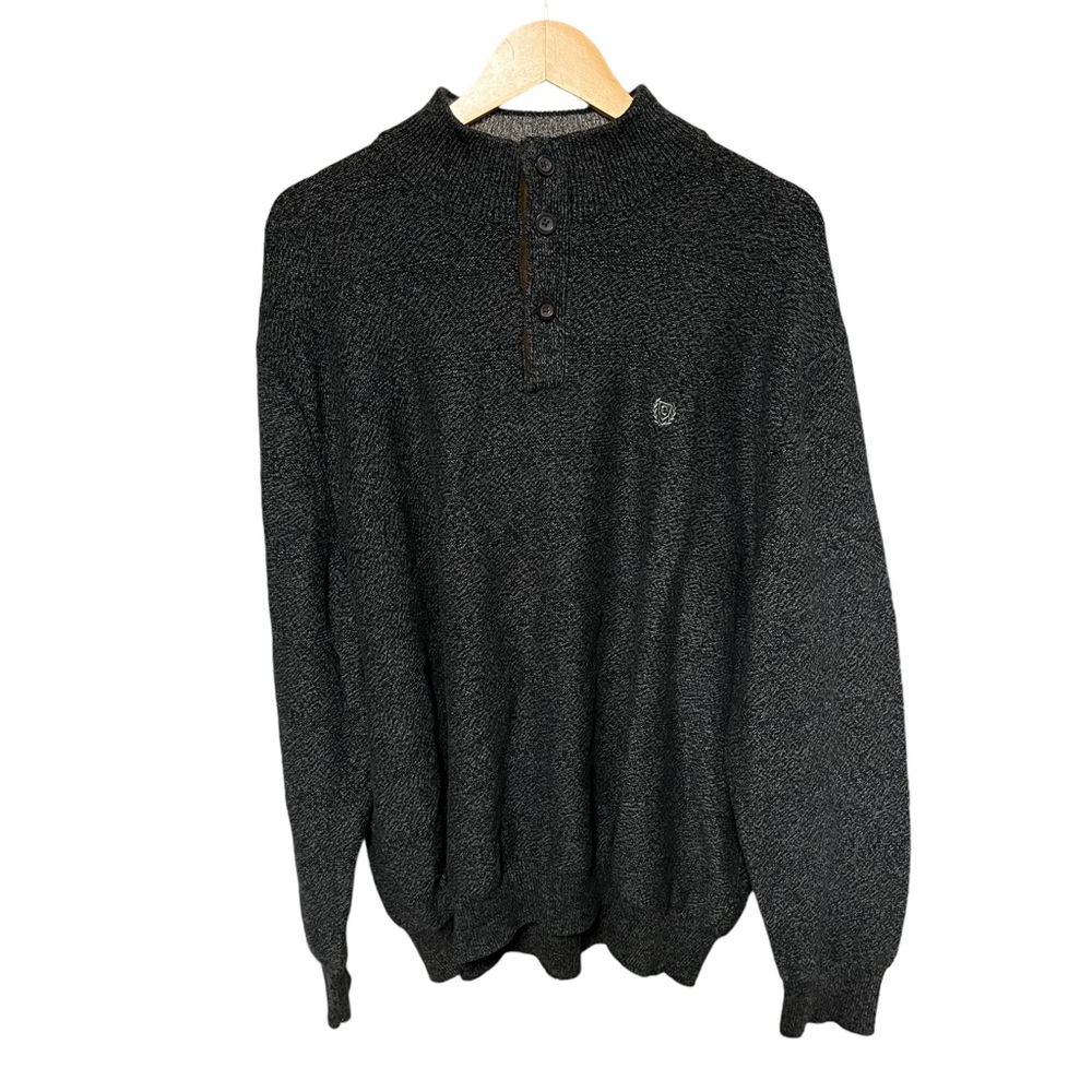 Chap’s men’s plus size‎ 2XB pullover blue/gray sweater